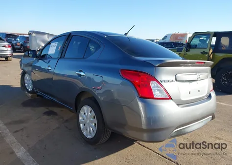 2018 Nissan Versa 1.6 Sv z USA, uszkodzony, nr VIN 3N1CN7AP0JL855937